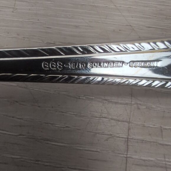 Lot of 17 Pieces SOLIGEN GERMANY 18/10 Stainless & GOLD Accent Flatware - Picture 7 of 13